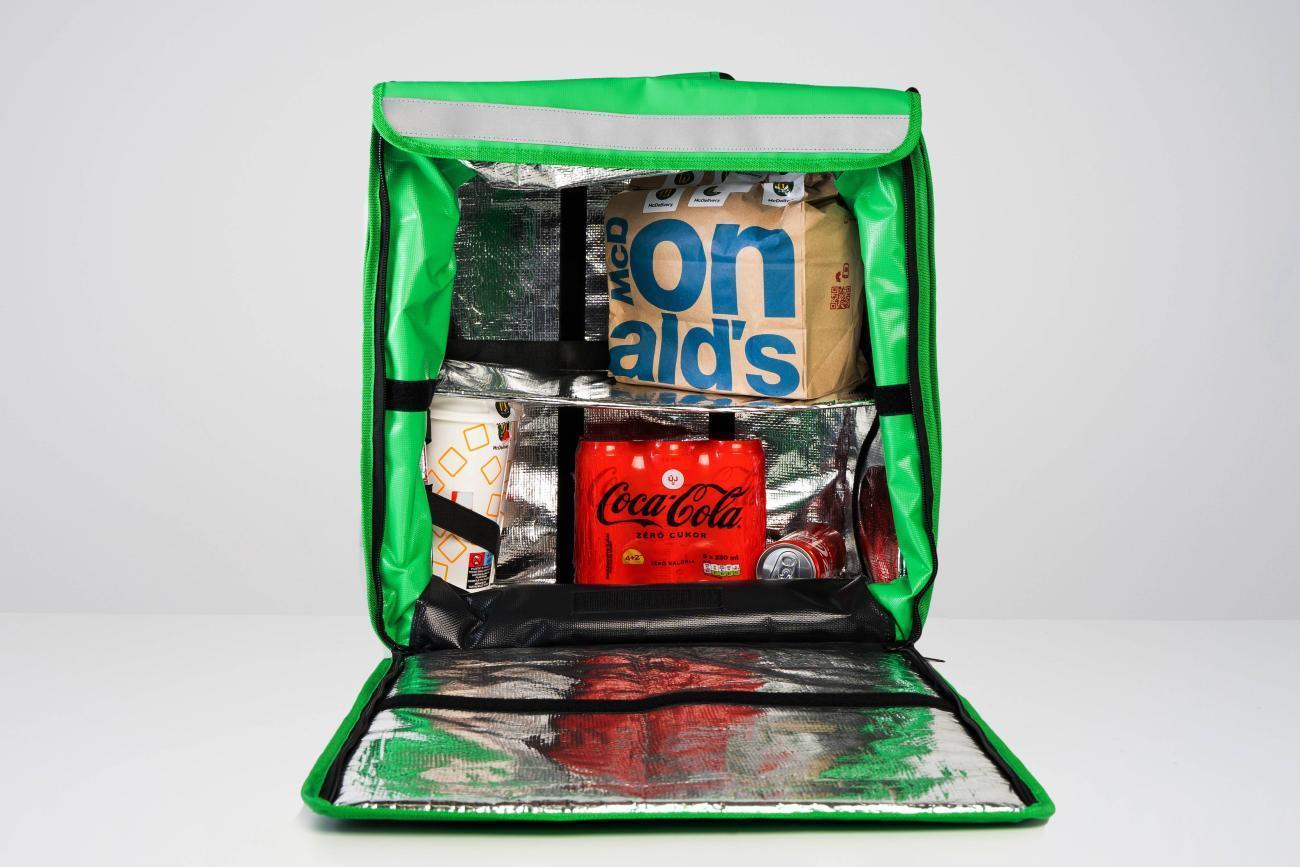 Uber Eats Bag Telescopic Food Delivery Bag for South Africa couriers