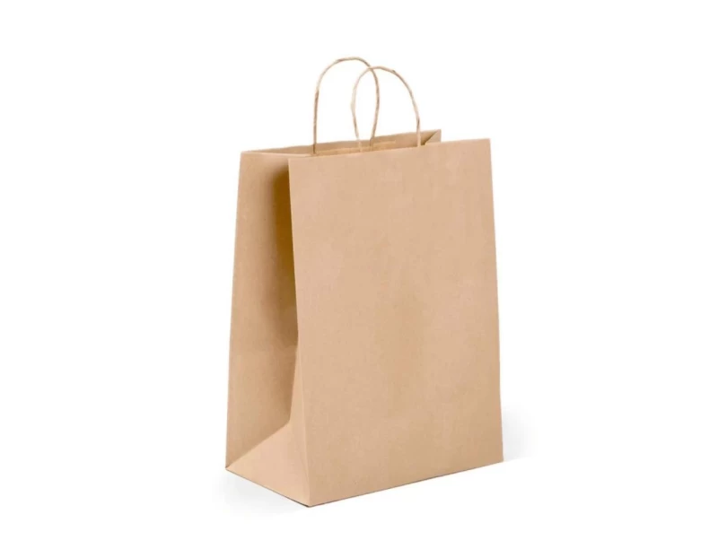 Brown Paper Bags 200pcs - Medium (360mm x 280mm x 150mm)
