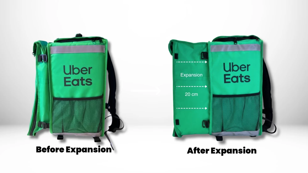 Uber Eats Telescopic Delivery Bag 2025