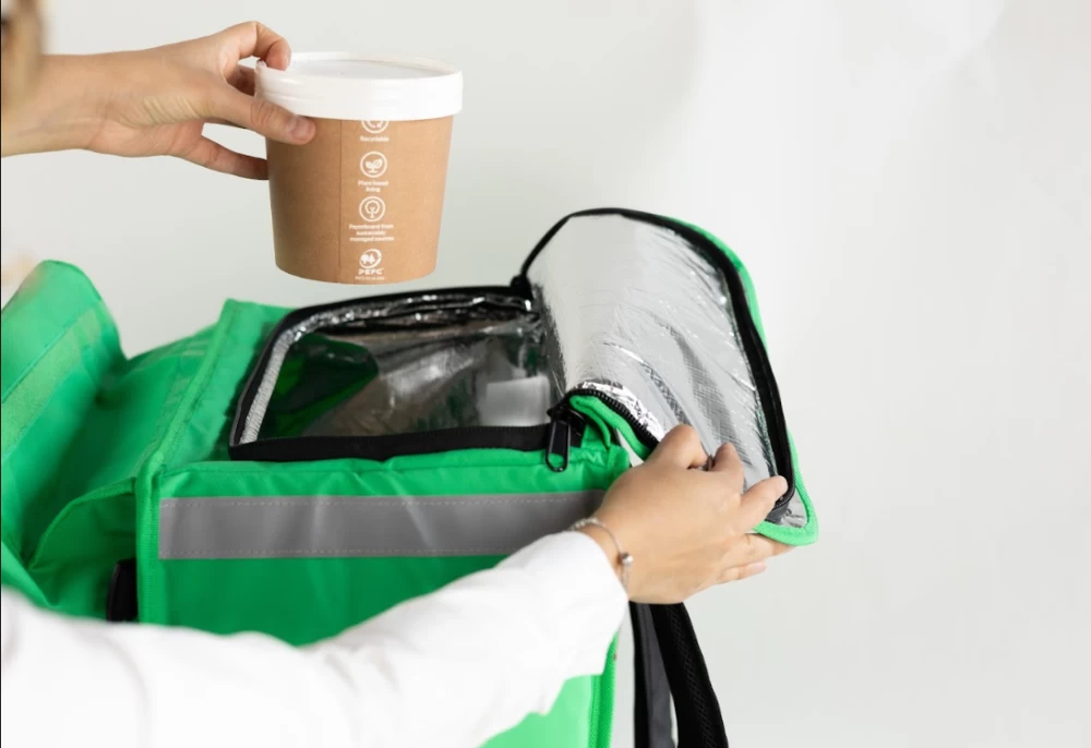 Uber Eats Telescopic Delivery Bag 2025